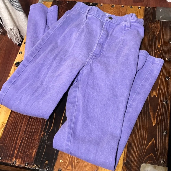 jeans color lilac
